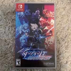 -Azure Striker- Gunvolt Striker Pack Nintendo Game